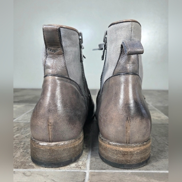JOHN VARVATOS FLEETWOOD BUCKLE CRICKET LEATHER BOOTS. main image 8